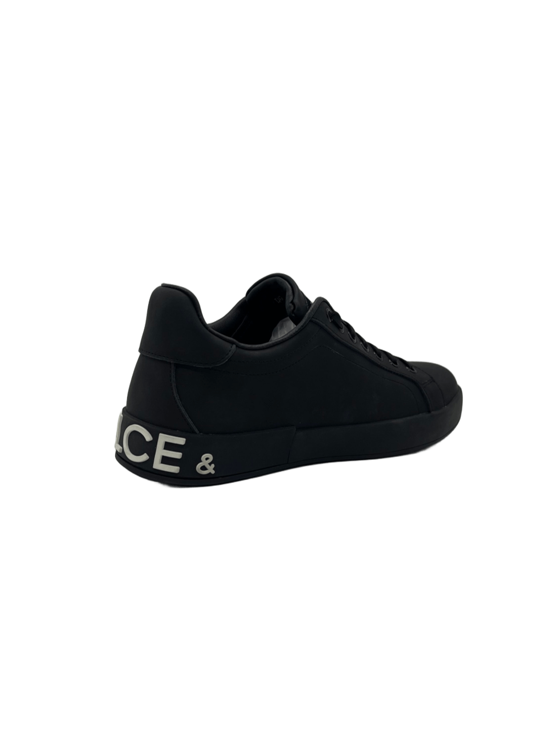 D&G Shoes Black With Logo