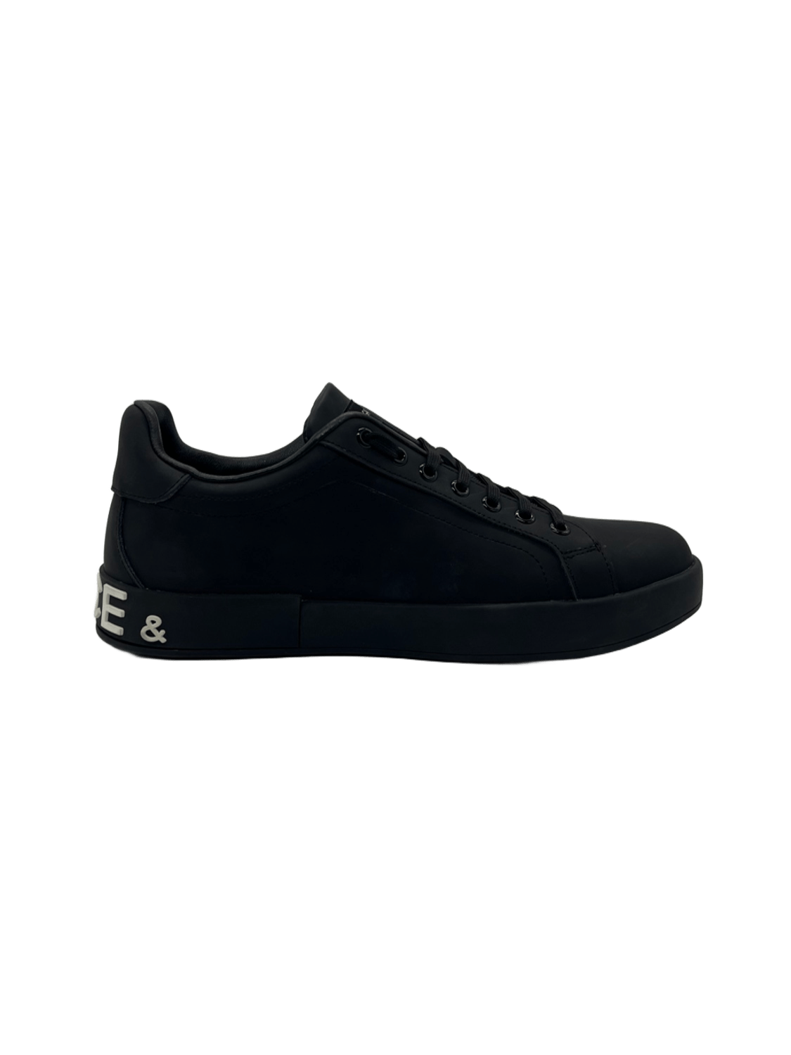 D&G Shoes Black With Logo