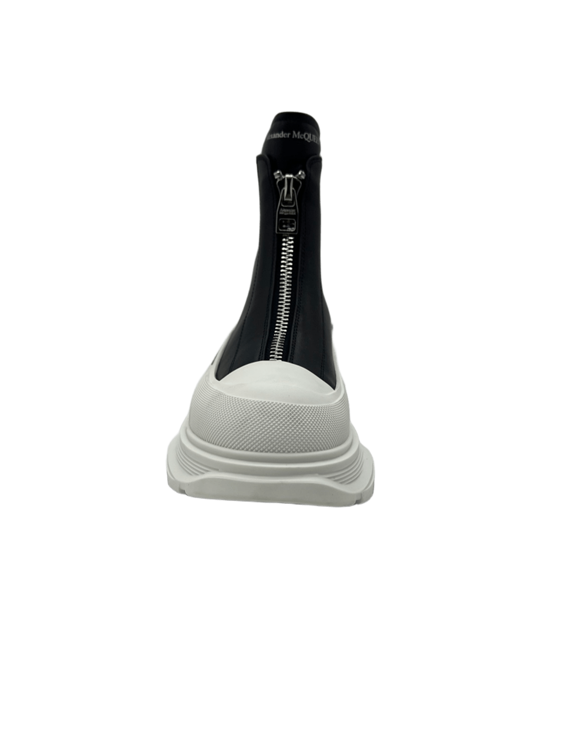 Alexander McQueen Zipper In Black X White