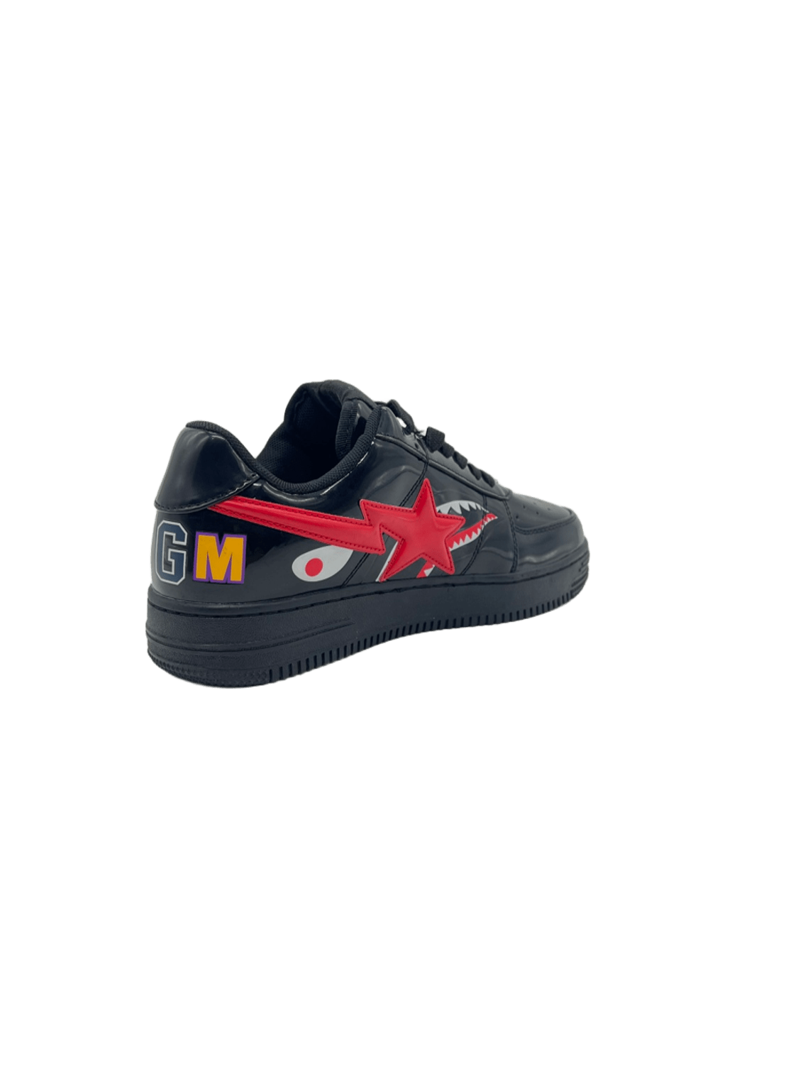 Air force Bapesta In Black and Red