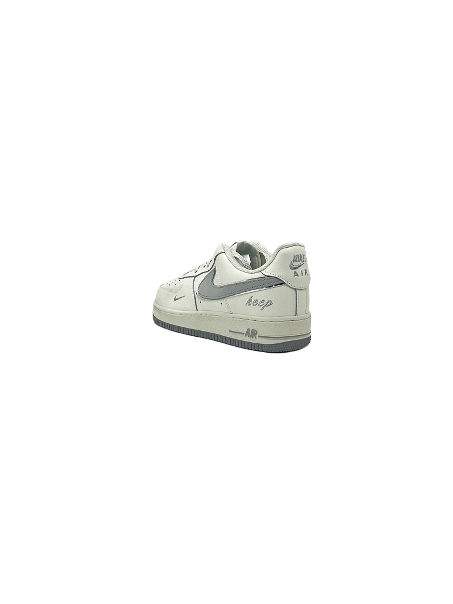 Nike Air Force 1 White X Silver