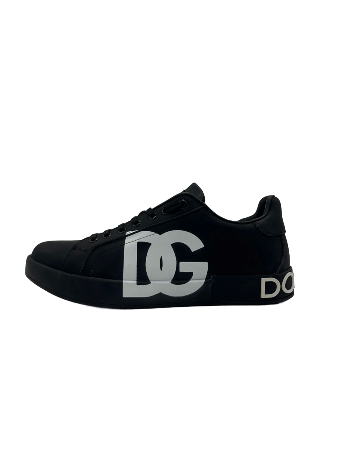 D&G Shoes Black With Logo
