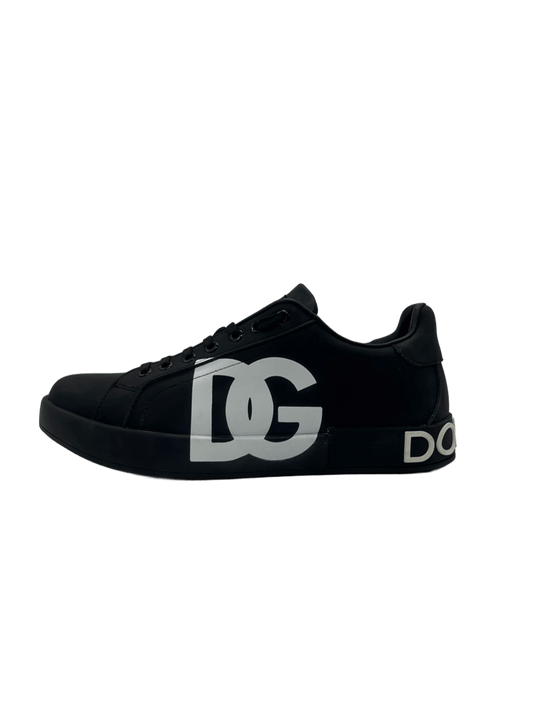 D&G Shoes Black With Logo
