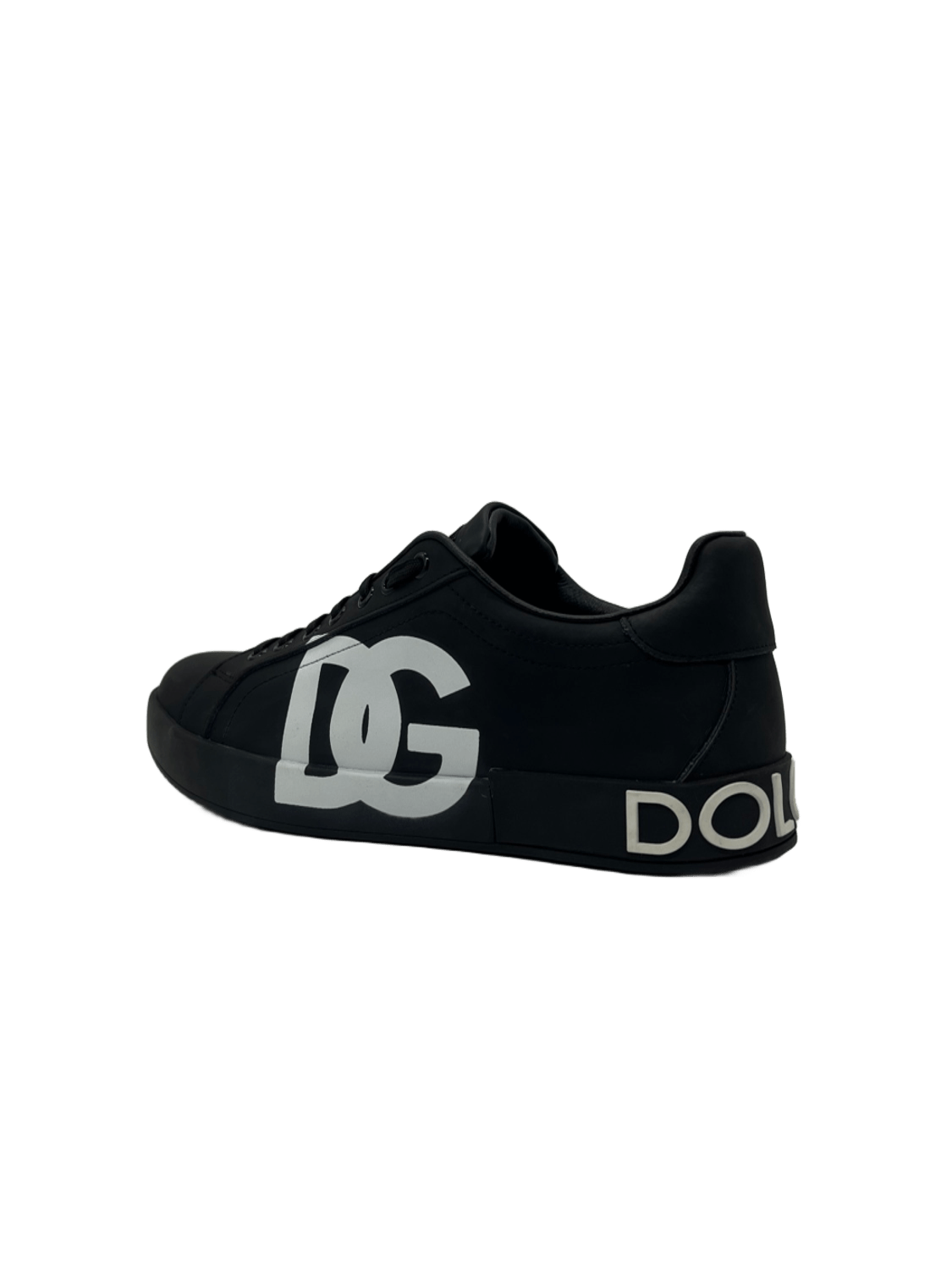 D&G Shoes Black With Logo