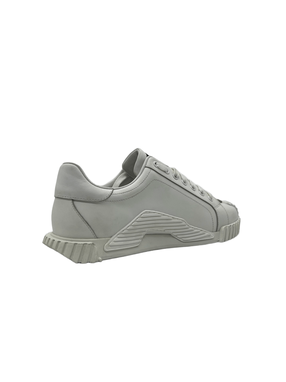 D&G Shoes Furw In White