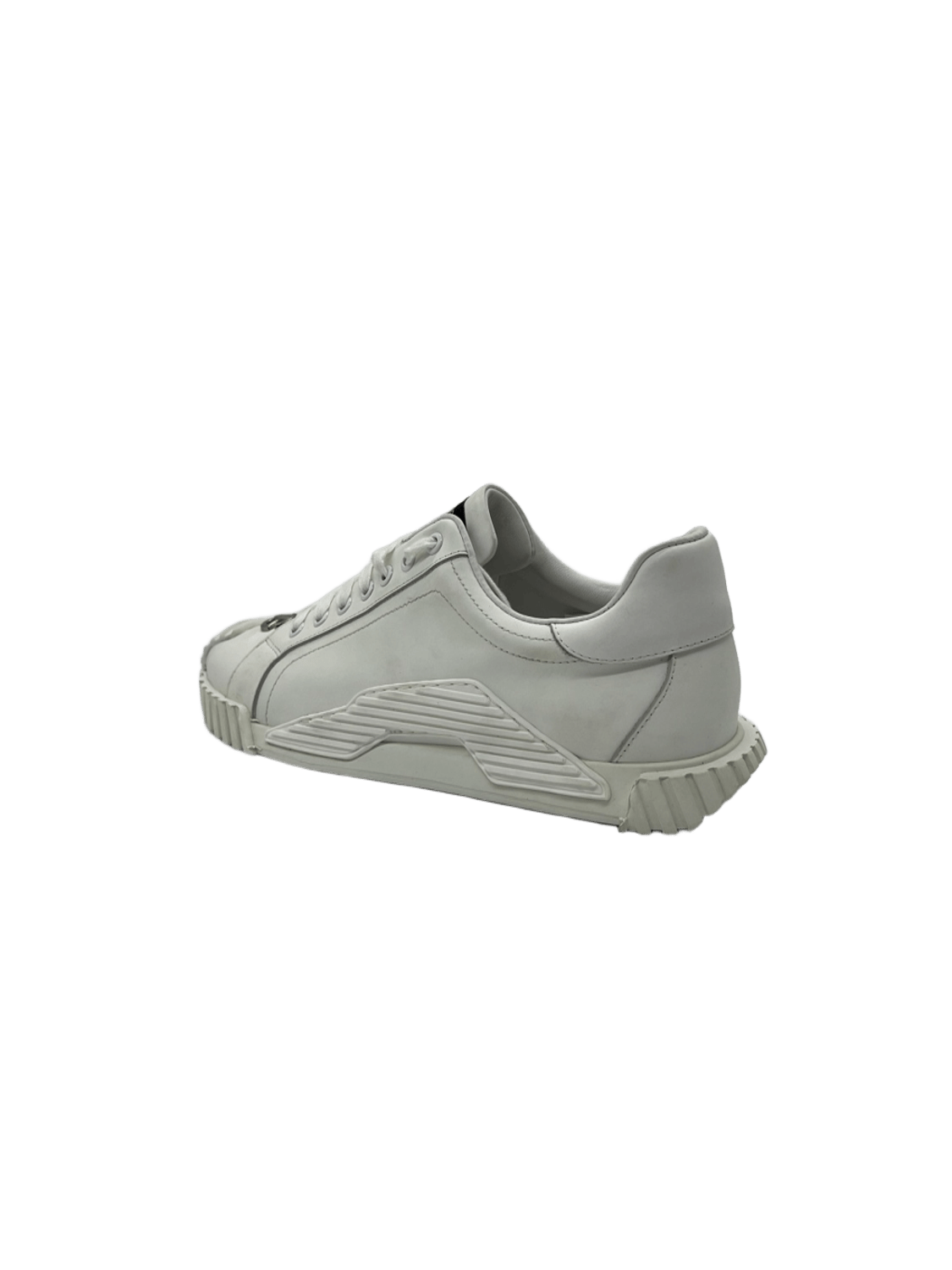 D&G Shoes Furw In White