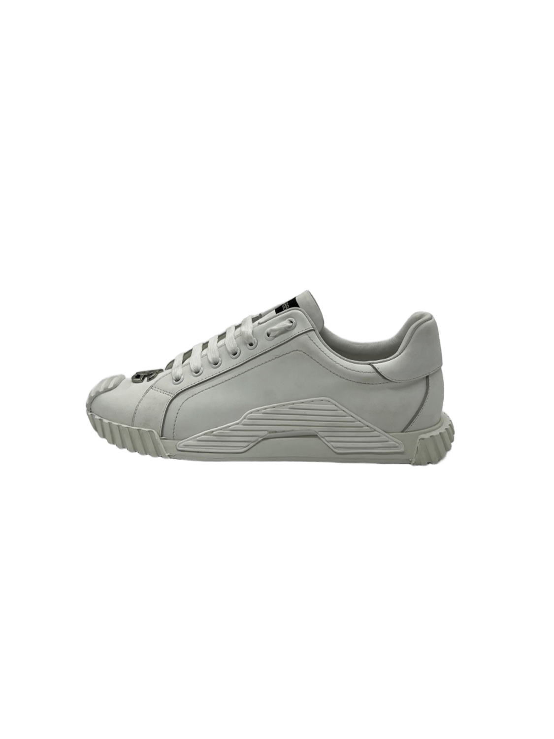 D&G Shoes Furw In White