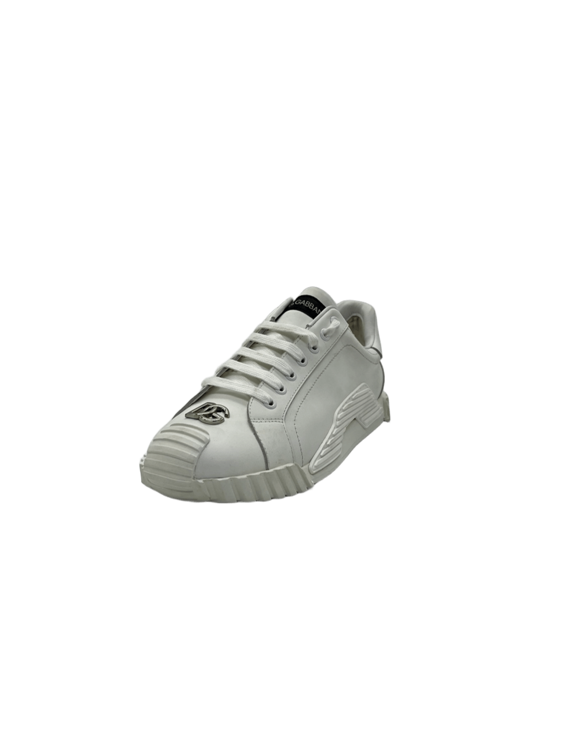 D&G Shoes Furw In White