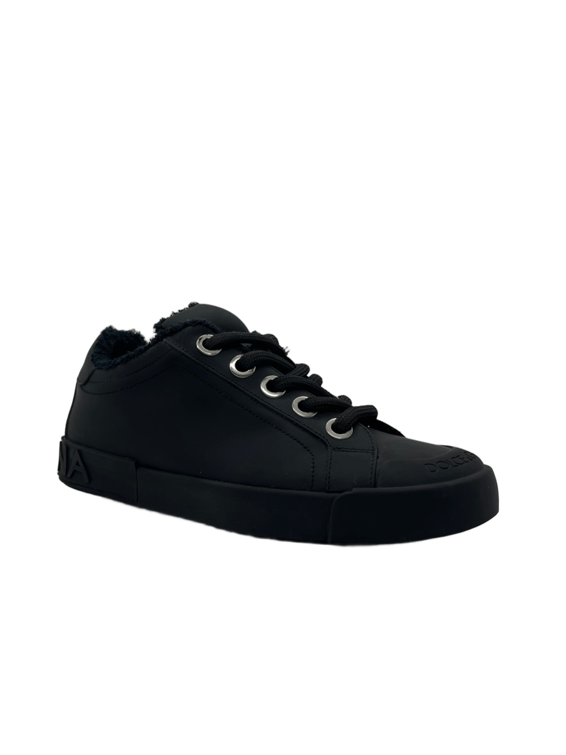 D&G Shoes Furw In Black