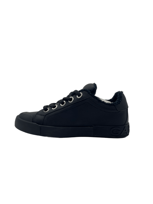 D&G Shoes Furw In Black