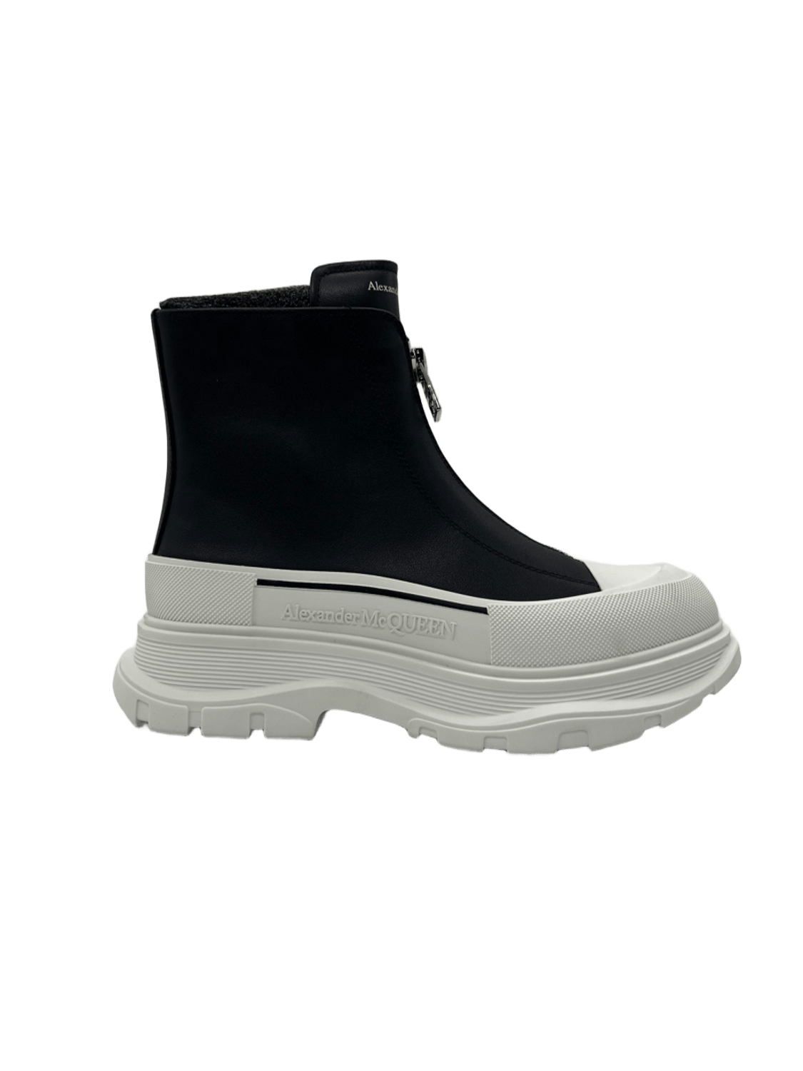Alexander McQueen Zipper  In Black X White