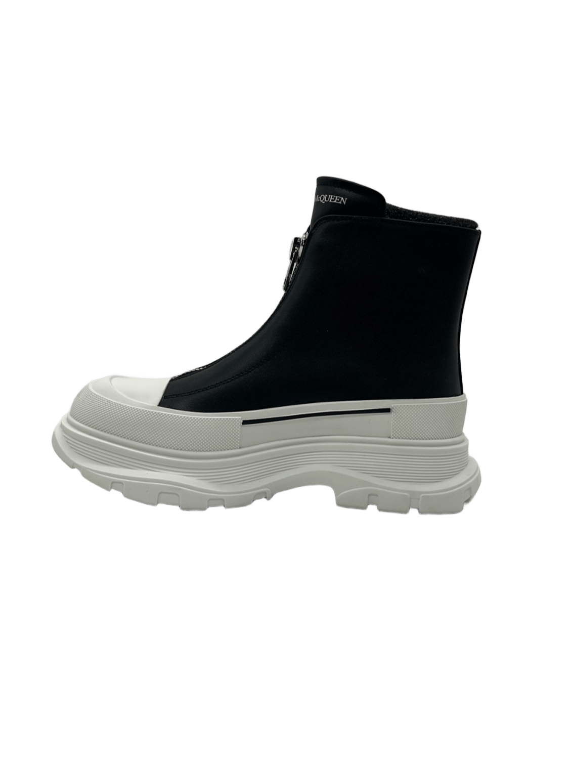 Alexander McQueen Zipper  In Black X White