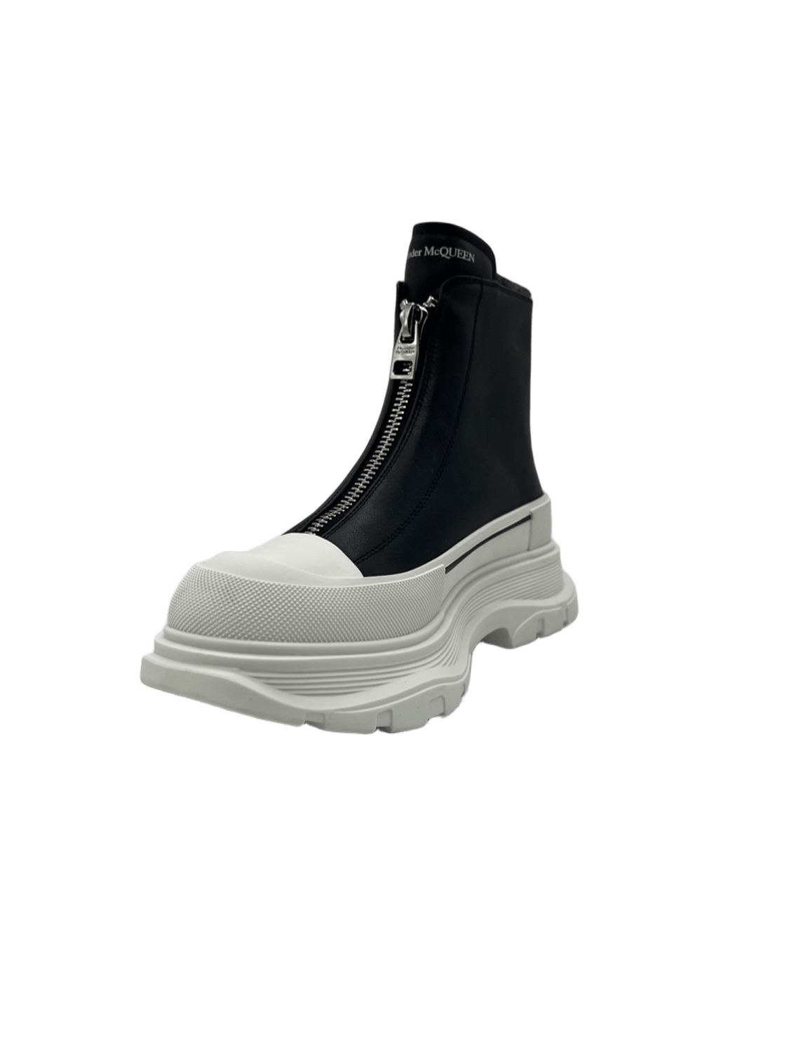 Alexander McQueen Zipper  In Black X White