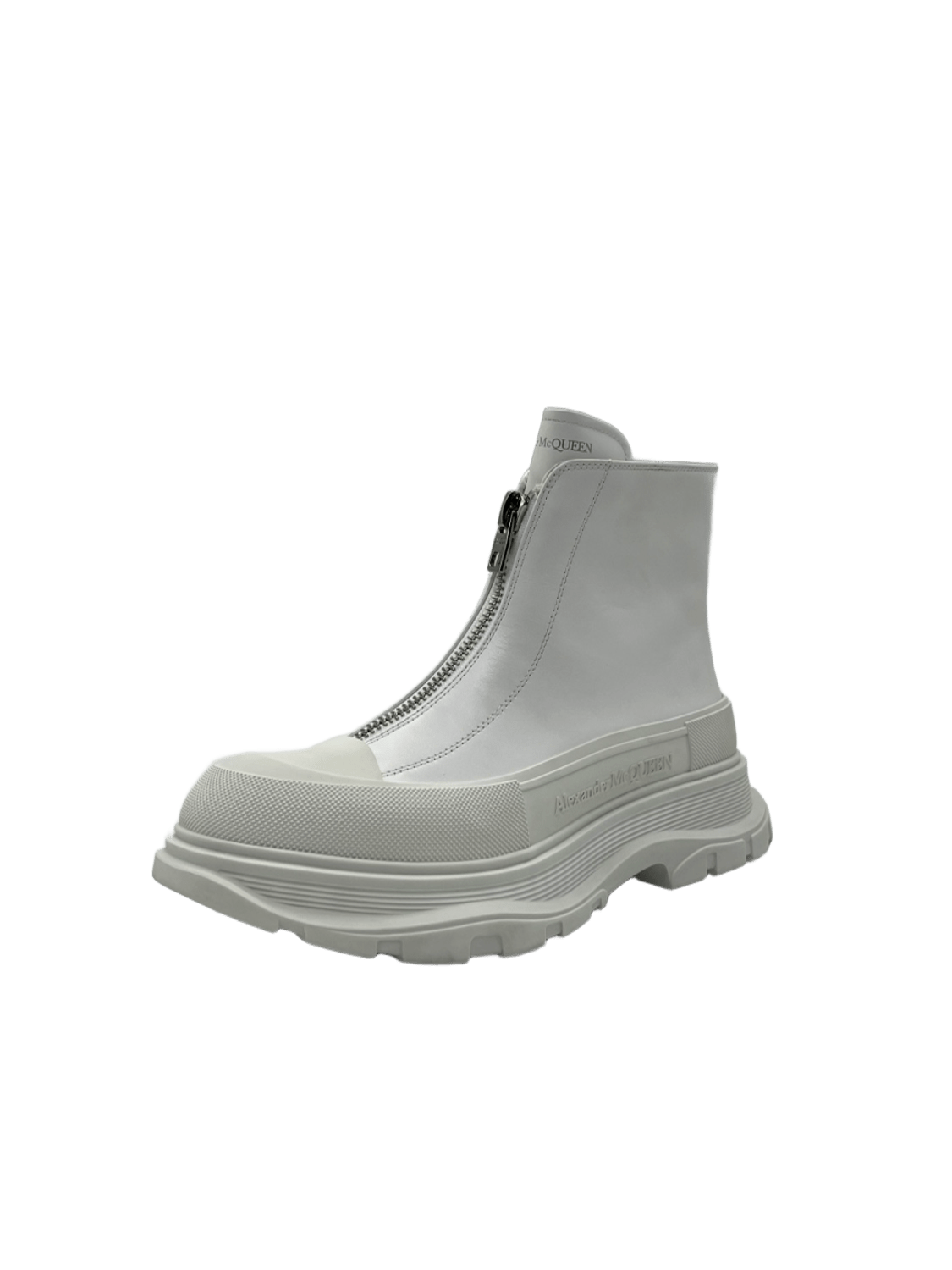 Alexander McQueen Zipper In White