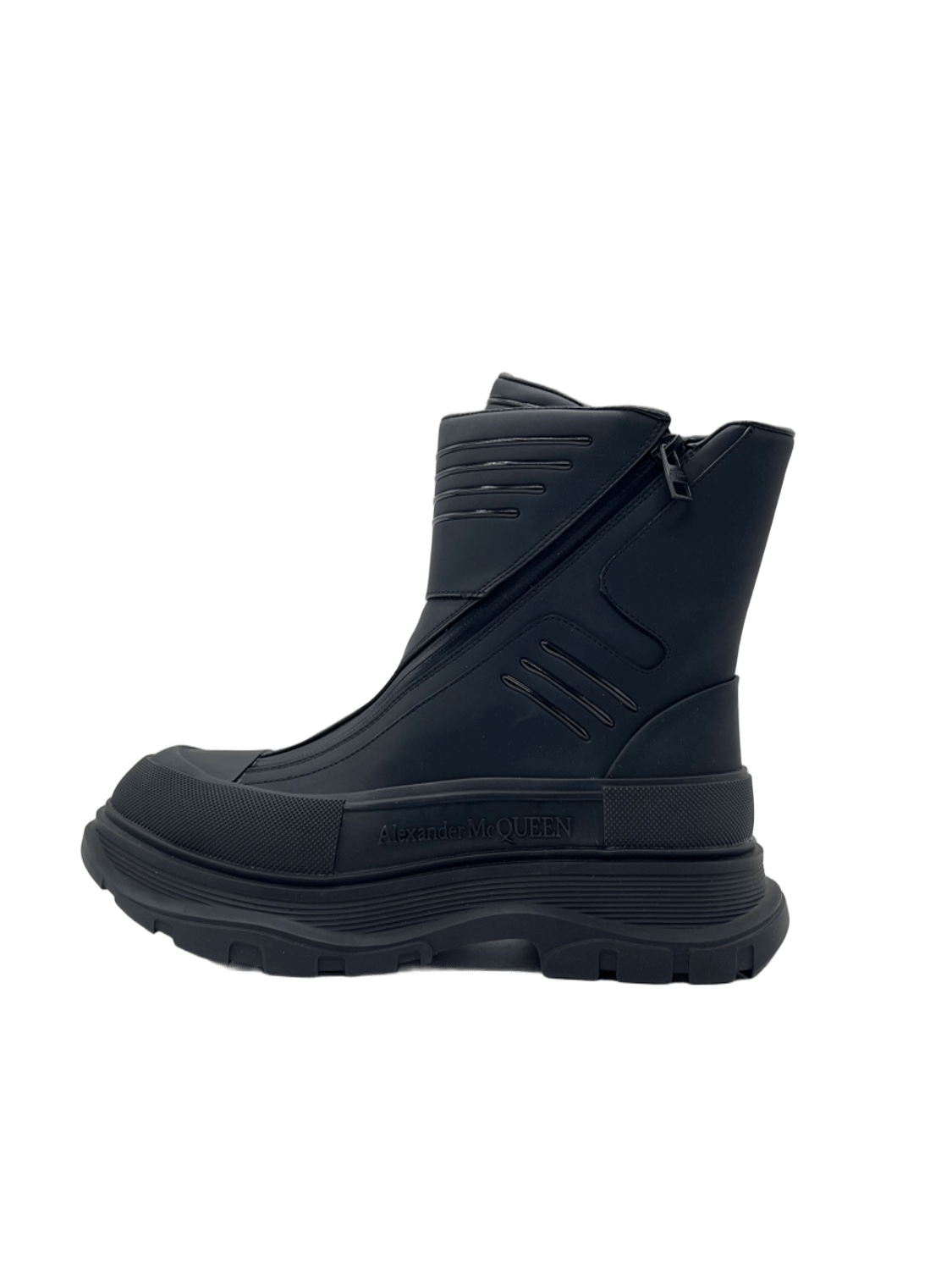 Alexander McQueen Boot In Black