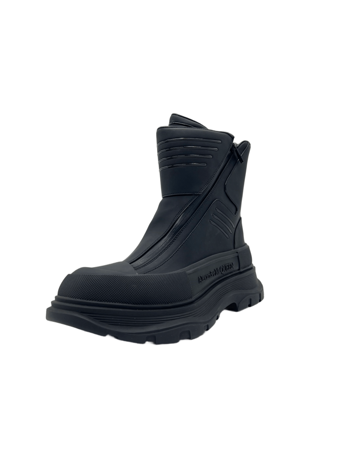 Alexander McQueen Boot In Black