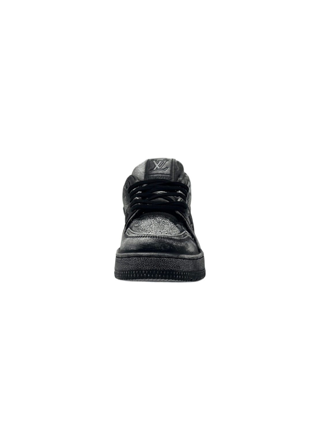 Lv Shoes In Dark Black