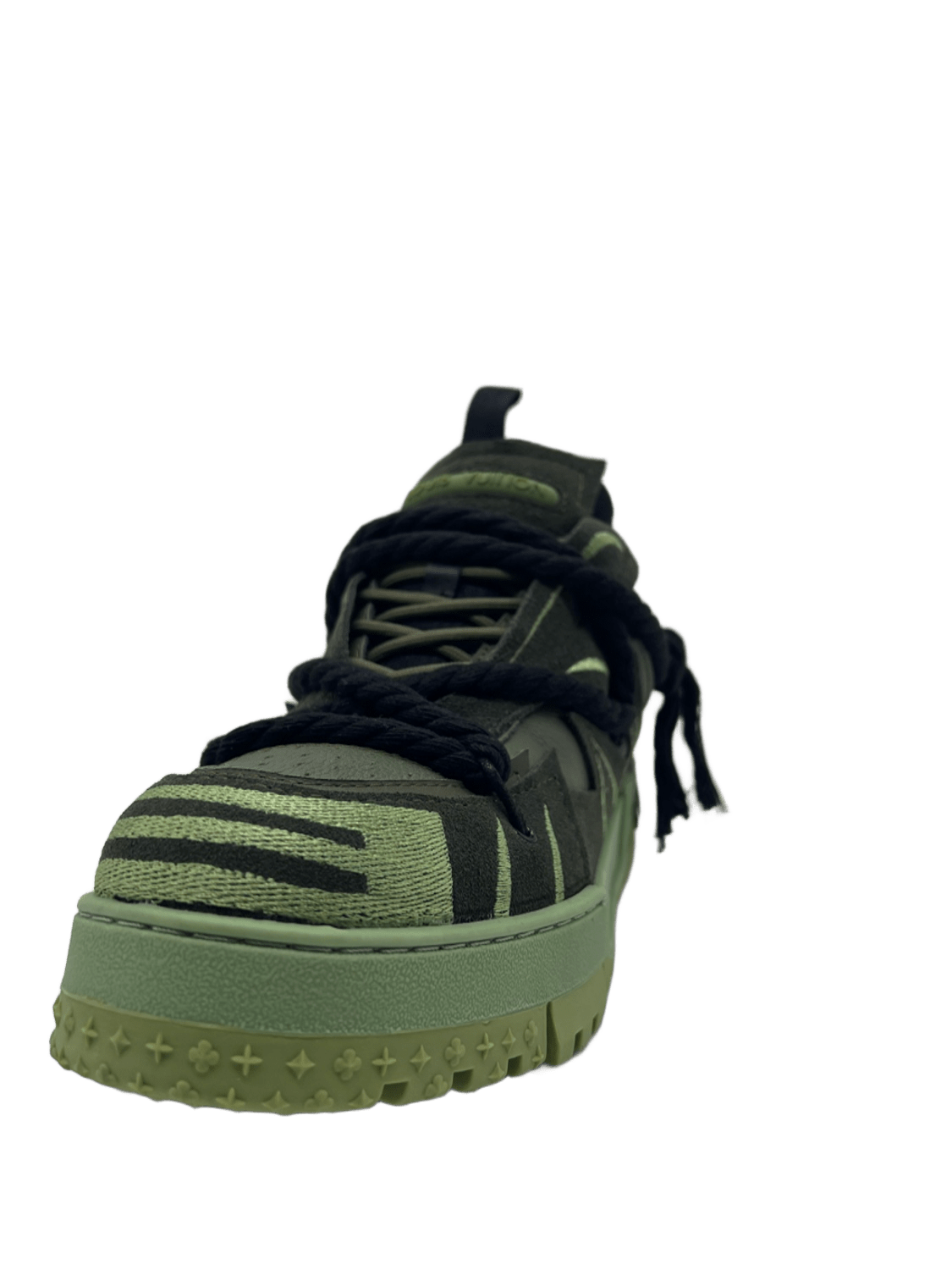 Lv Shoes In Black X Green