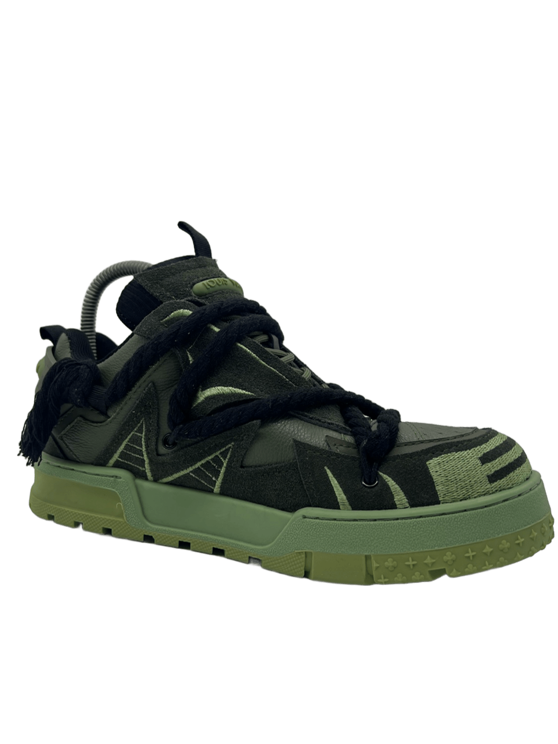 Lv Shoes In Black X Green