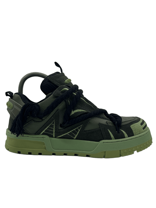 Lv Shoes In Black X Green