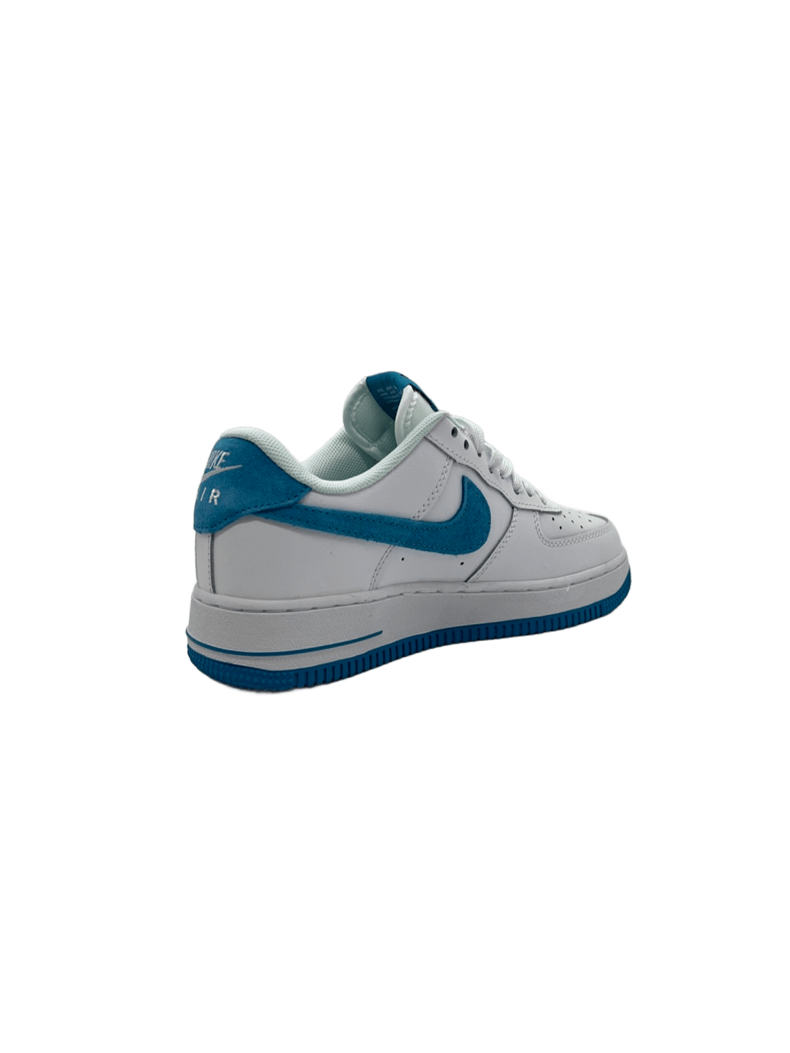 Nike Air Force In White X Blue