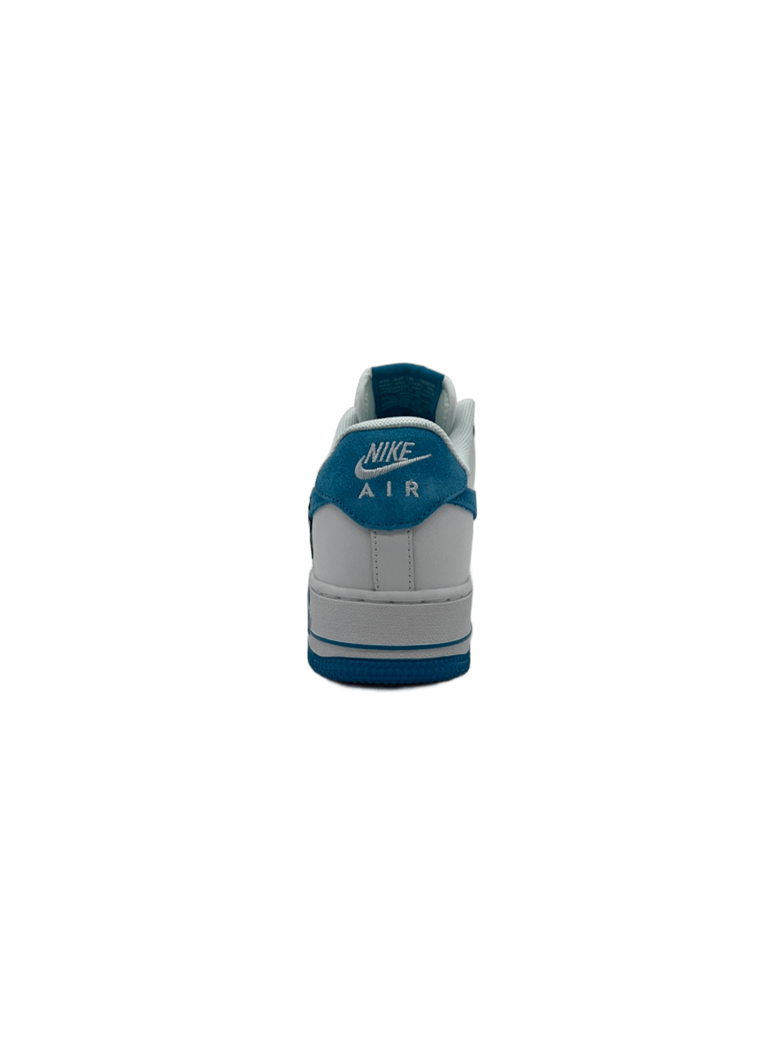 Nike Air Force In White X Blue