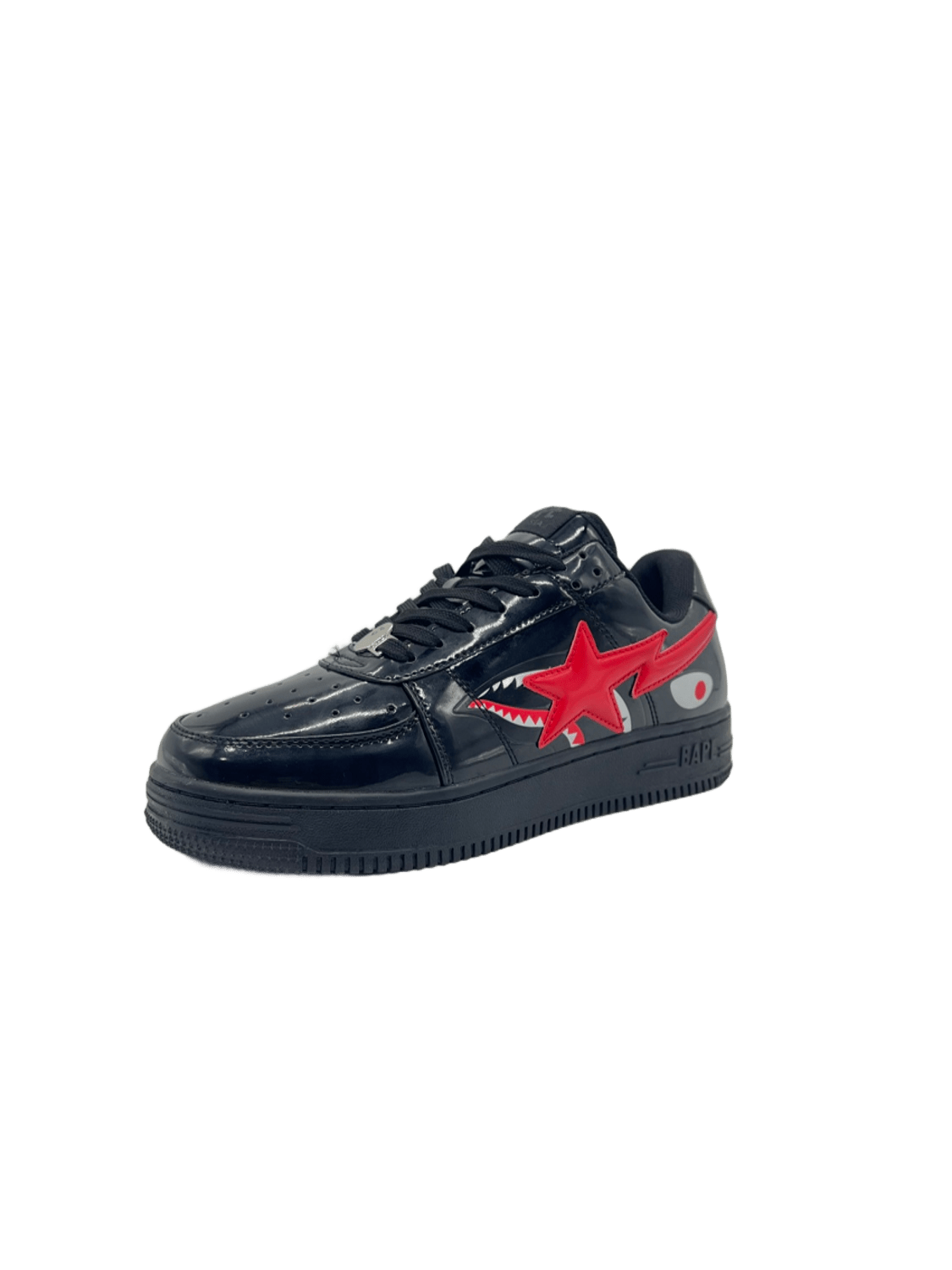 Air force Bapesta In Black and Red