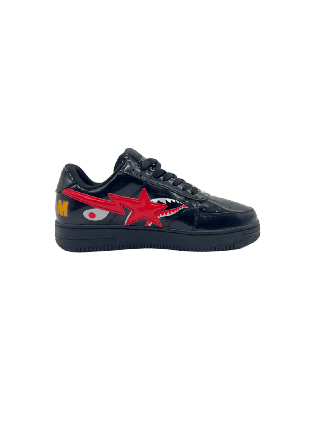 Air force Bapesta In Black and Red