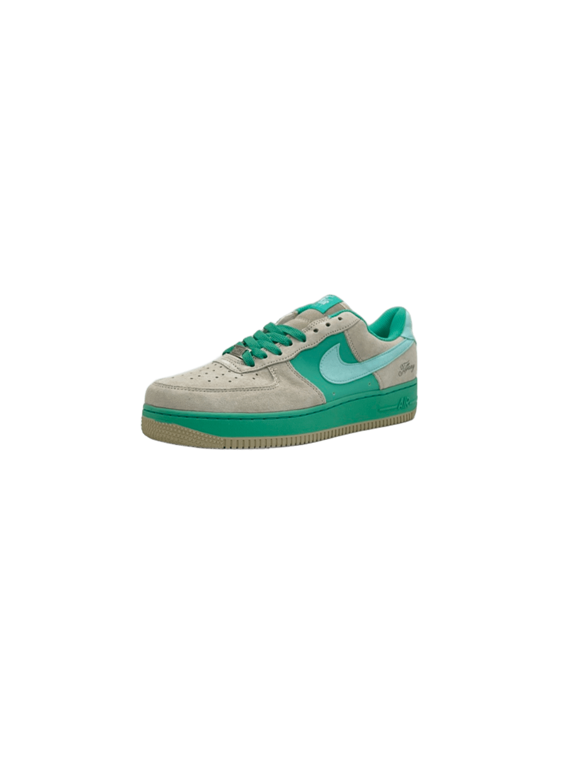 Nike Air Force1 In Mint Green