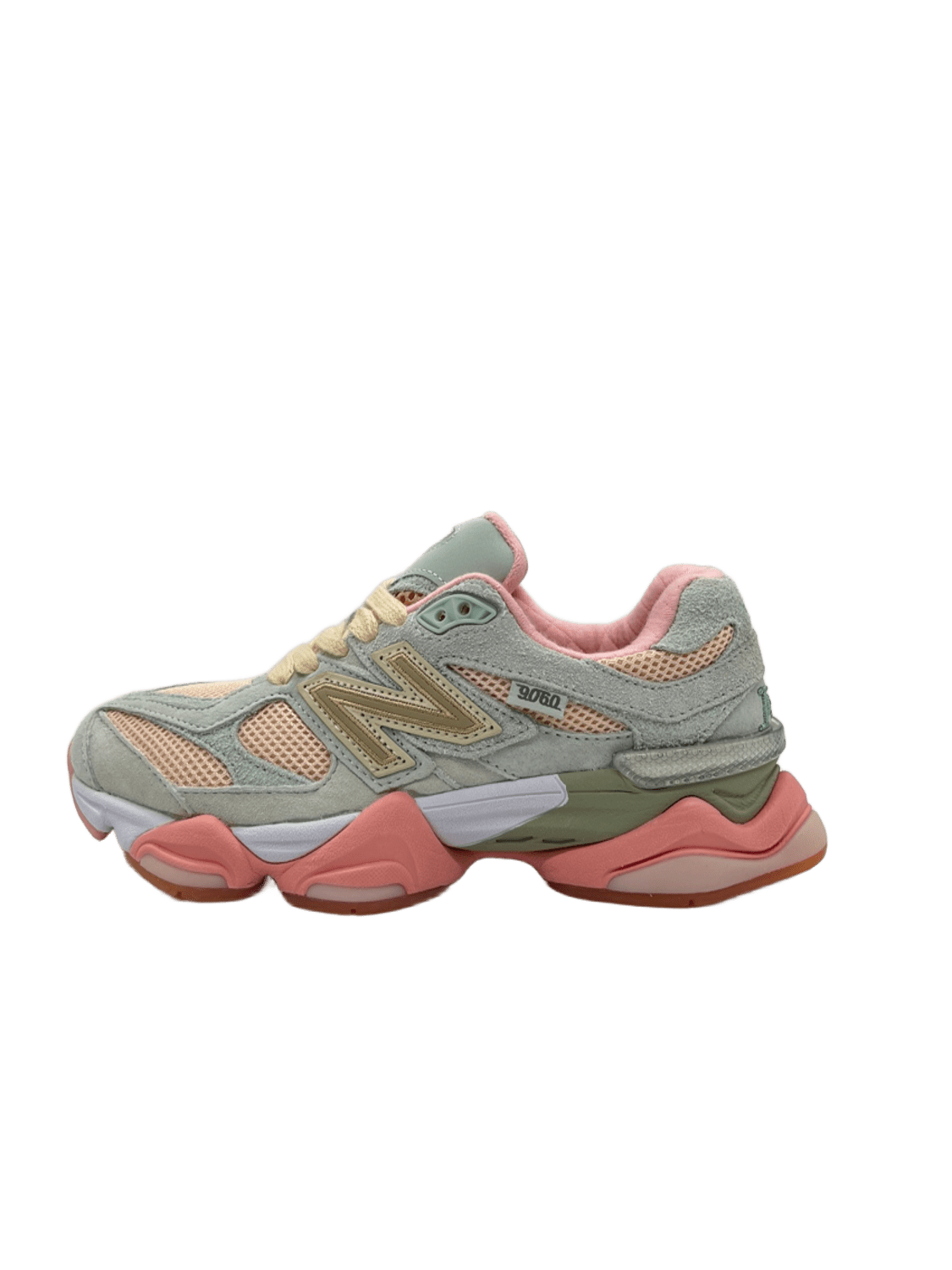 NEW BALANCE 9060 IN BEIGE X PURPLE
