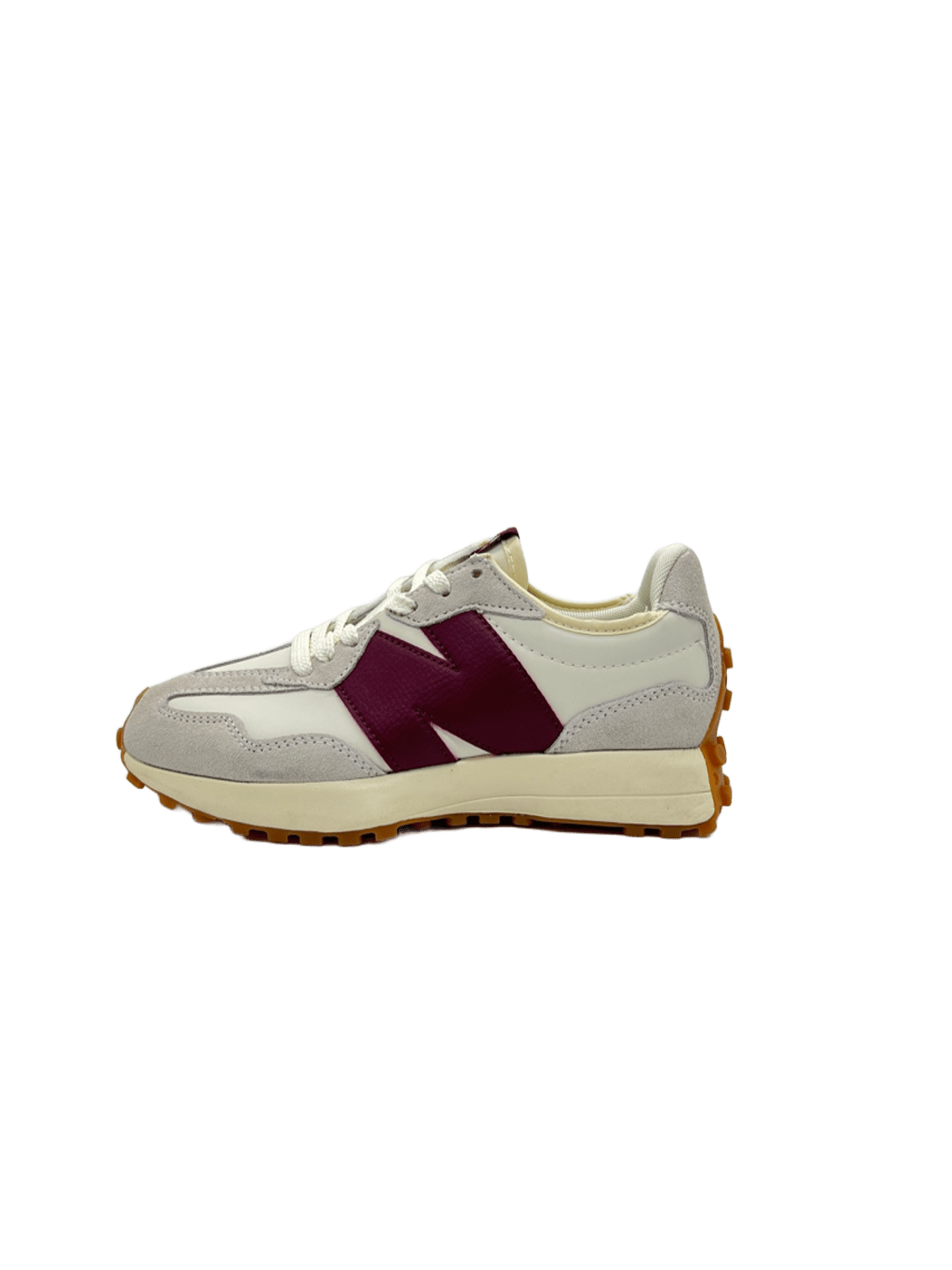 NEW BALANCE 327 IN WHITE X PURPLE