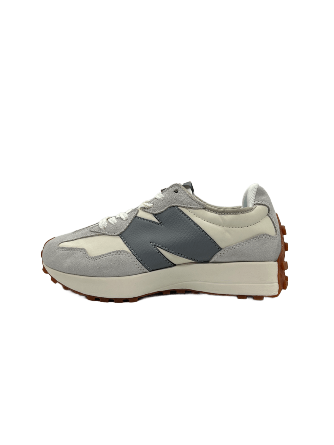 NEW BALANCE 327 IN WHITE X GREY