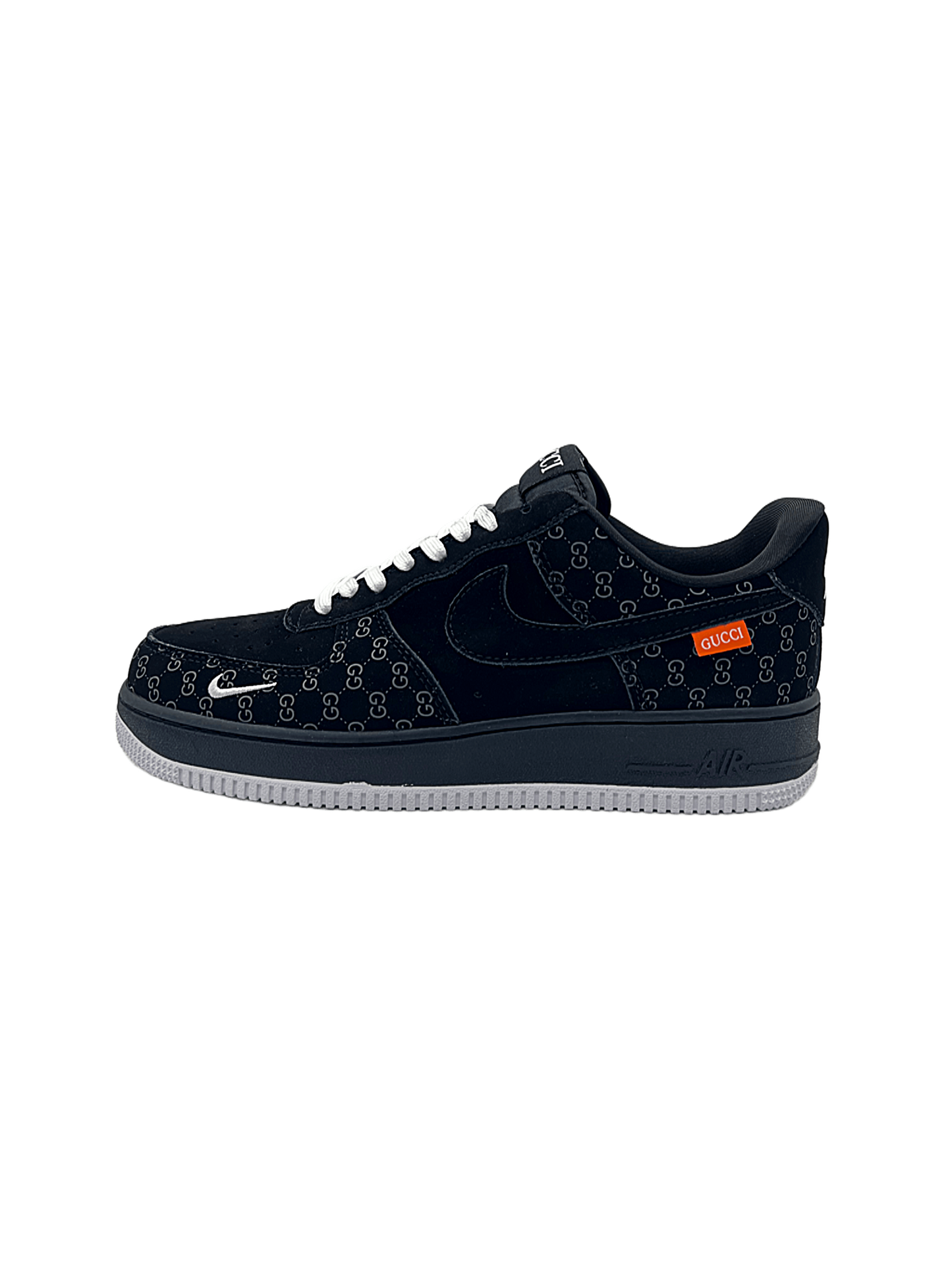 Nike Air Force 1  Gucci Black