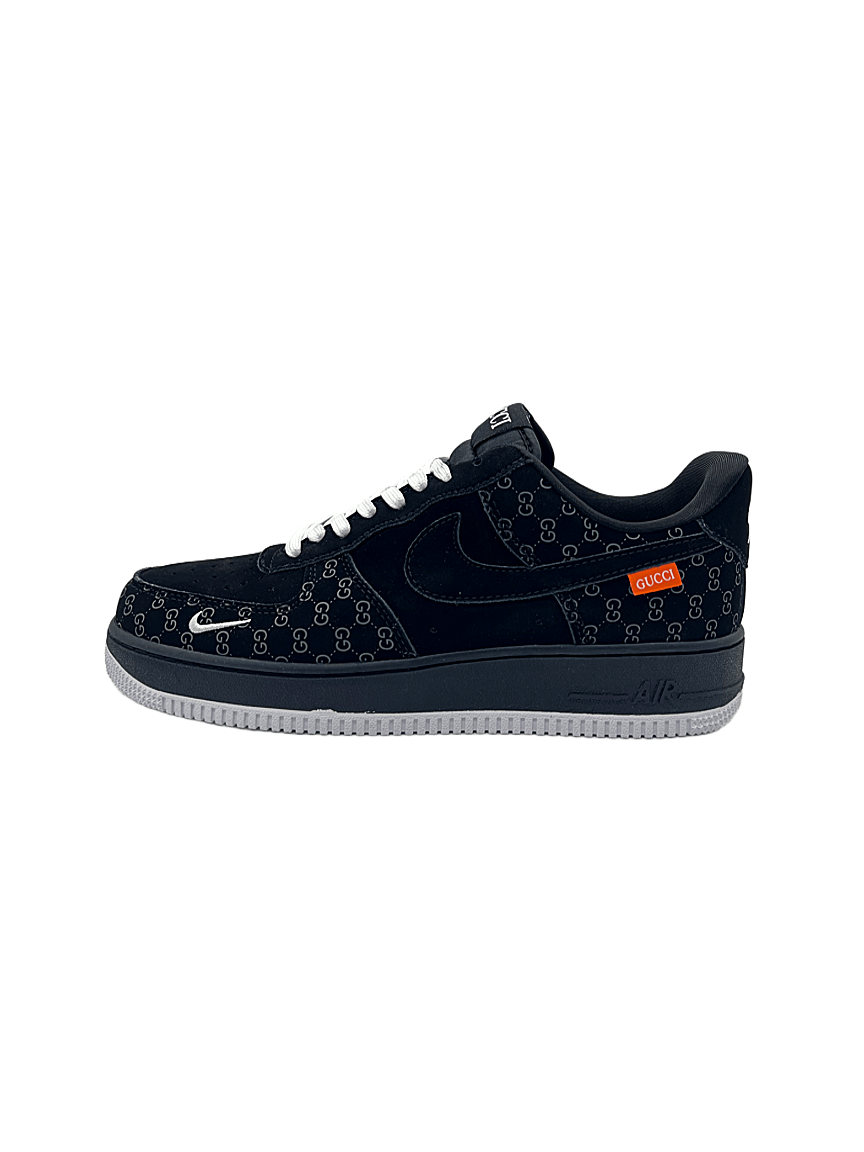 Nike Air Force 1  Gucci Black