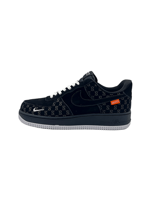 Nike Air Force 1  Gucci Black