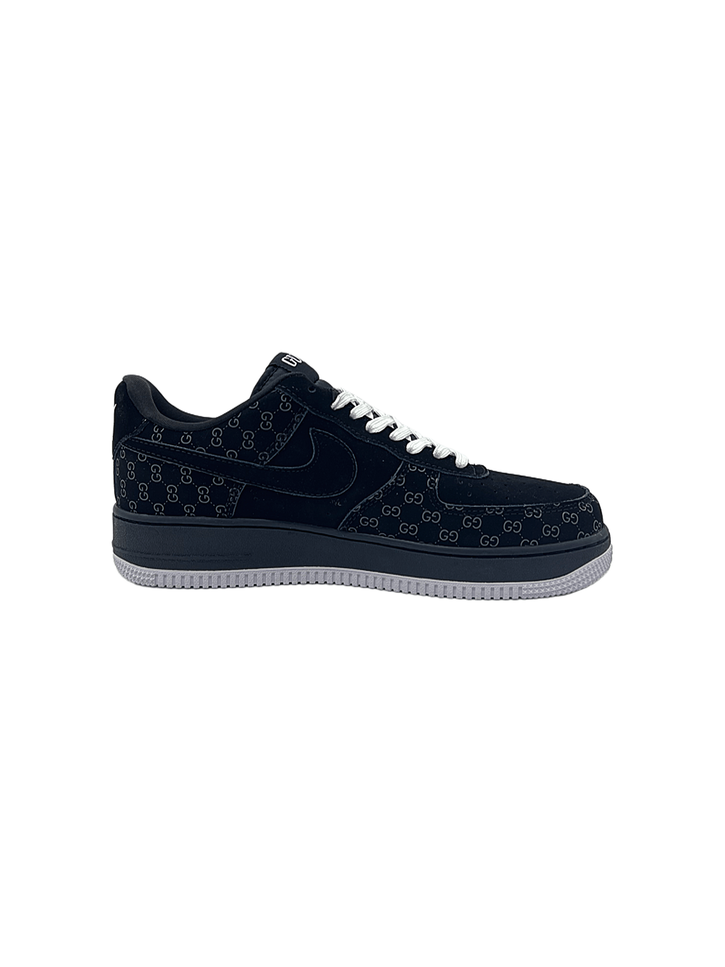 Nike Air Force 1  Gucci Black